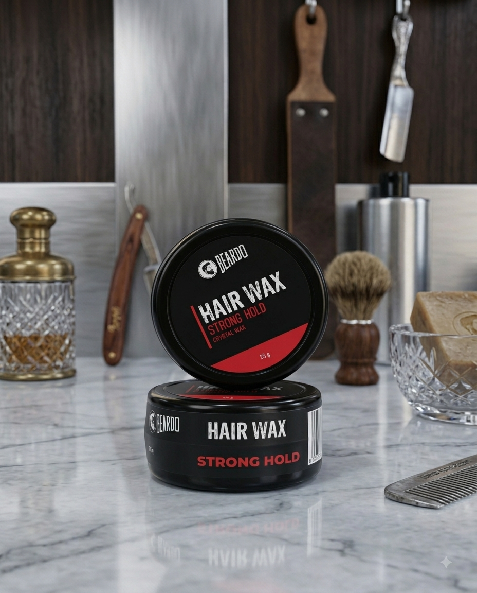 Beardo Hair Wax (Strong Hold - Crystal Wax)