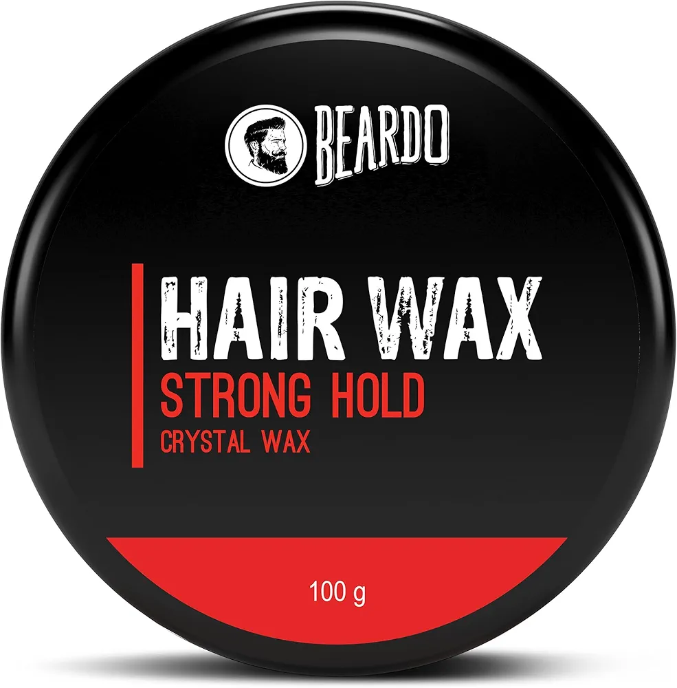 Beardo Hair Wax (Strong Hold - Crystal Wax)
